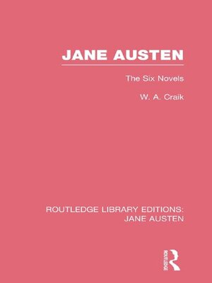 cover image of Jane Austen (RLE Jane Austen)